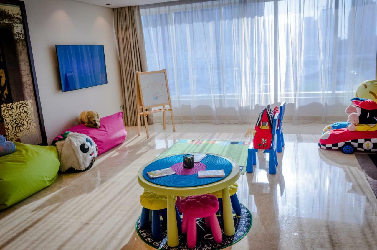 Waterfront Downtown- Damac Maison Canal View Дубай Екстериор снимка